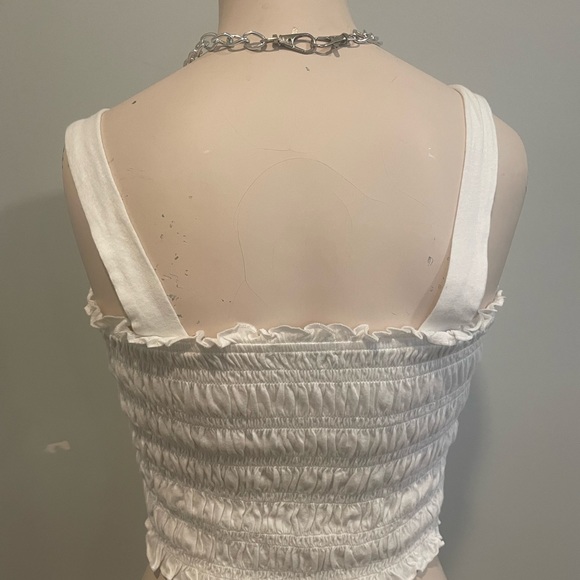 White crop tank - Picture 3 of 6